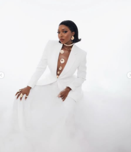 Ini Dima-Okojie STUNS in WHITE on her birthday 