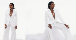 Ini Dima-Okojie STUNS in WHITE on her birthday Ini Dima-Okojie STUNS in WHITE on her birthday