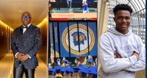 Kazim Adeoti’s son graduates high school Kazim Adeoti's son graduates high school