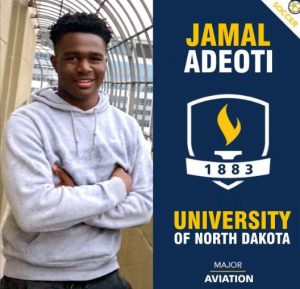 azim Adeoti's son graduates high school