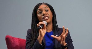 Kemi Badenoch proposes 10-year wait for UK immigrants Kemi Badenoch proposes 10-year wait for UK immigrants