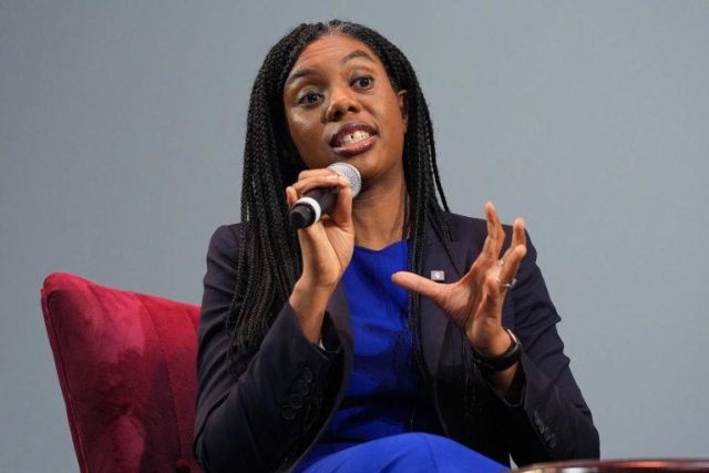 Kemi Badenoch proposes 10-year wait for UK immigrants Kemi Badenoch proposes 10-year wait for UK immigrants