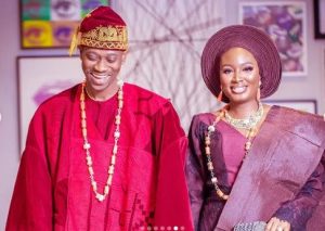 Lovely photos of Lateef Adedimeji & wife, Mo Bimpe 