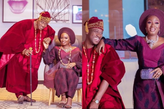 Lovely photos of Lateef Adedimeji & wife, Mo Bimpe