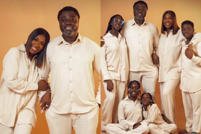Mercy Johnson shares lovely video of her family