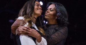 Michelle Obama REACTS to daughter Malia dropping last name Michelle Obama REACTS to Daughter Malia dropping last name