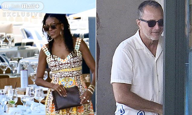 Michelle Obama enjoys intimate lunch with longtime male friend WITHOUT Barack Michelle Obama enjoys intimate lunch with longtime male friend WITHOUT Barack