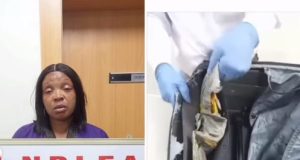 NDLEA arrests woman going to India for fibroid surgery with 2.20kg cocaine NDLEA arrests woman going to India for fibroid surgery with 2.20kg cocaine