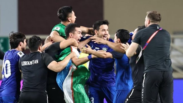 Uzbekistan qualifies for World Cup for the 1st time Uzbekistan qualifies for World Cup for the 1st time