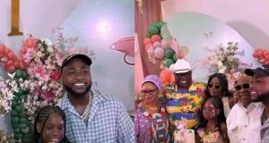 Davido attends Imade’s 10th birthday party Davido attends Imade's 10th birthday party