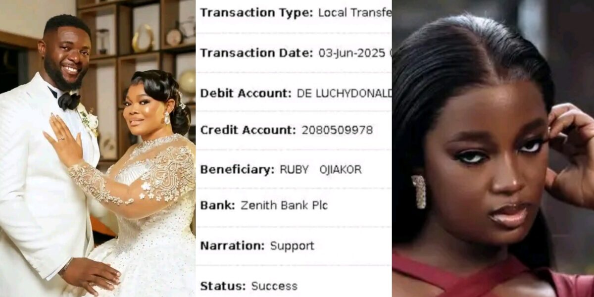 Ruby Ojiakor thanks Lucy Donalds for sending her N500k