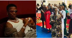 Video: Man says he’s Wizkid’s father Man claims to be Wizkid's father in church