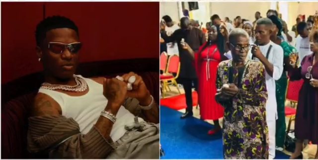 Man claims to be Wizkid's father in church