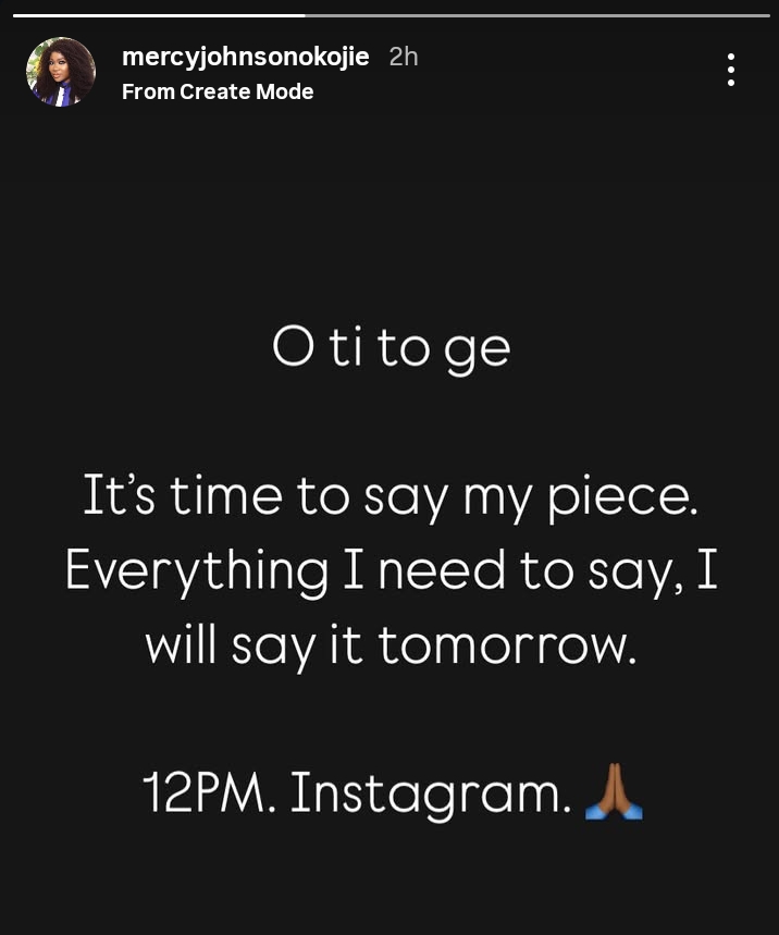 Angela Okorie/Regina Daniels: Mercy Johnson breaks silence