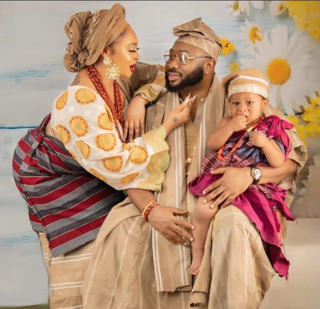 Olakunle Churchill shuts down breakup rumour with wife, Rosy Meurer