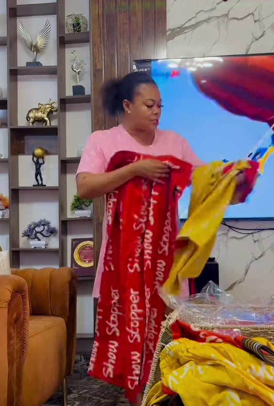 Ruby Ojiakor thanks Adaeze Luke for wedding gift