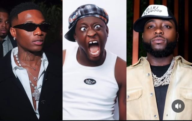 Carter Efe declares support for Davido after Wizkid's snub Carter Efe declares support for Davido after Wizkid's snub