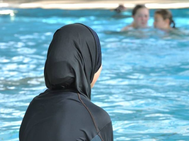 Syria's new Islamist government orders women to wear burkinis at the beach Syria's new Islamist government orders women to wear burkinis at the beach