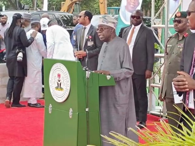 Tinubu flags off construction of INEC headquarters in Abuja Tinubu flags off construction of INEC headquarters in Abuja