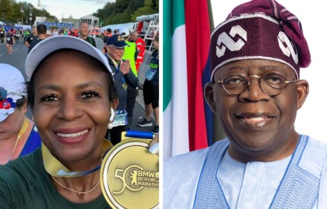 Tinubu celebrates Tony Elumelu’s wife @ 55