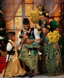 Toyosi sweetly celebrates her man, Daniel Etim Effiong