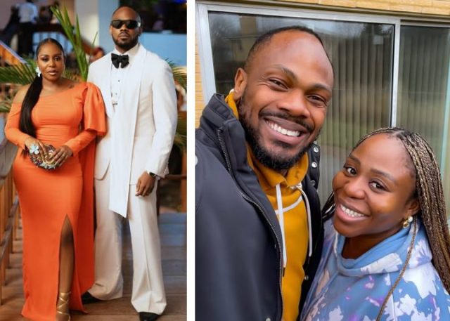 Toyosi has sweetly celebrate her man, Daniel Etim Effiong on his birthday