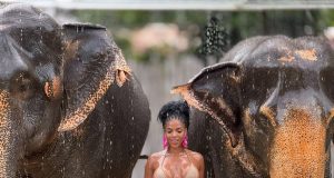 Venita Akpofure shows off bikini BOD Venita Akpofure shows off banging bikini BOD