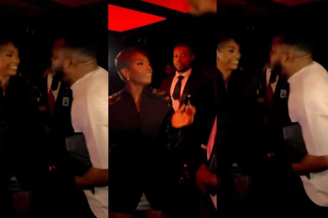 Video of Annie Idibia & MC Galaxy vibing to his new song Video of Annie Idibia & MC Galaxy vibing to his new song