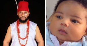 Yul Edochie shares adorable video of his newborn daughter Yul Edochie shares adorable video of his newborn daughter