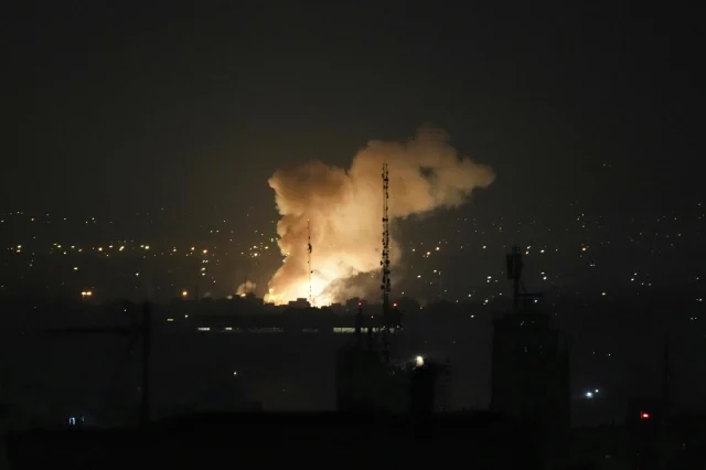 Iran launches massive airstrike on Iran