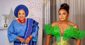 Wahala! Bimbo Ademoye calls out Toyin Abraham Bimbo Ademoye and Toyin Abraham share hilarious moment together