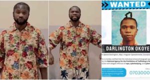 NAPTIP places Speed Darlington on international watchlist NAPTIP places N50m bounty on Speed Darlington,
