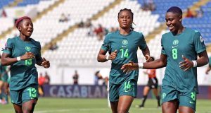 WAFCON: Super Falcons beat Tunisia 3-0 WAFCON: Nigeria's Super Falcons beat Tunisia 3-0
