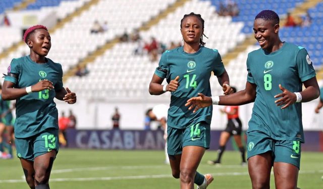 WAFCON: Nigeria's Super Falcons beat Tunisia 3-0