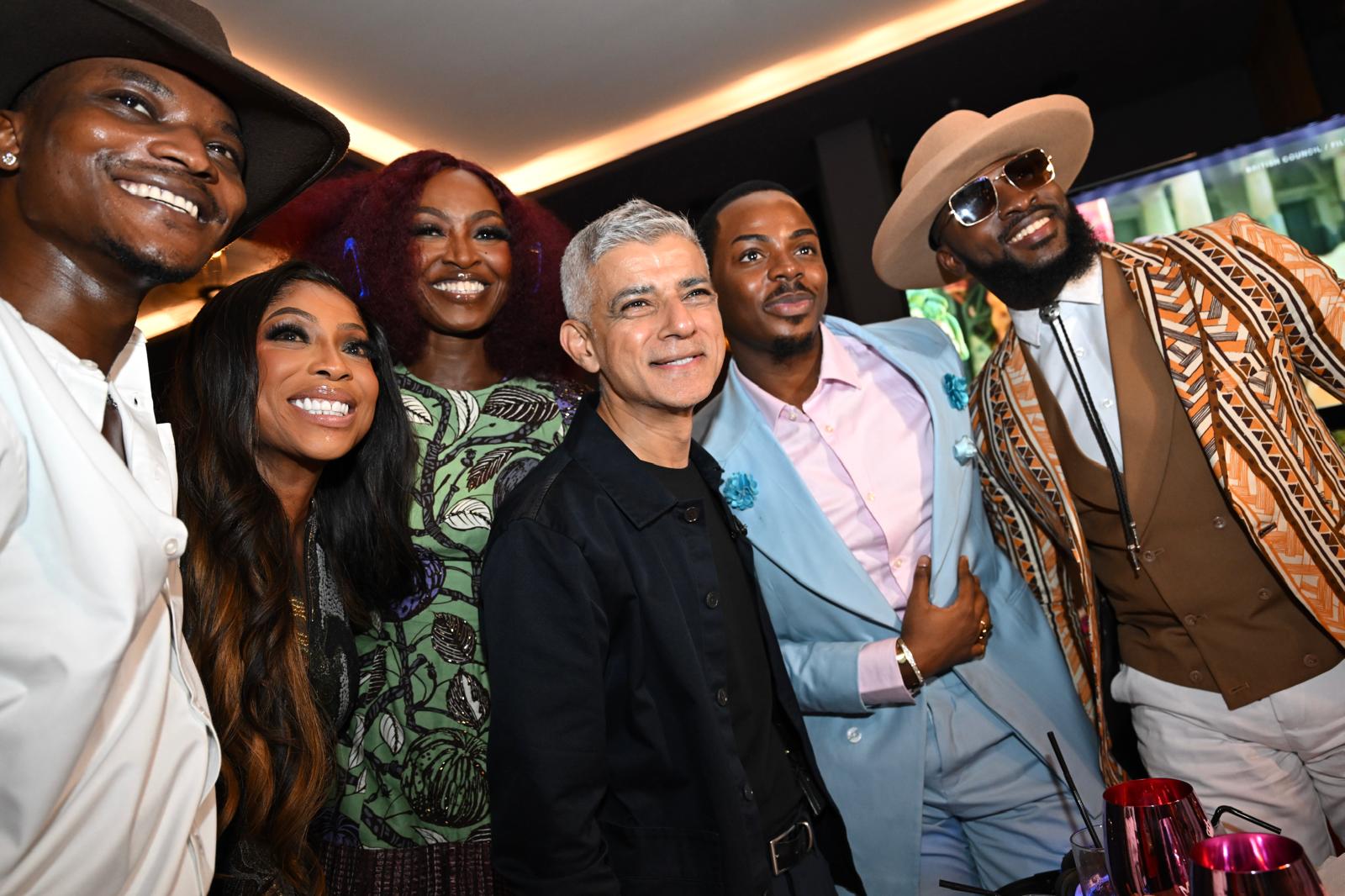 London mayor Sadiq Khan visits Lagos, Nigeria