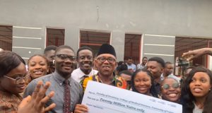 Peter Obi donates N20m to UNICAL dentistry department Peter Obi donates N20m to UNICAL dentistry department