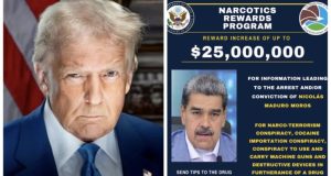 USA offers $25m for wanted Venezuelan President, Maduro USA offers $25m for wanted Venezuelan President, Maduro