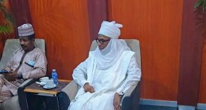 Photos: Amaechi arrives Daura for Buhari’s burial