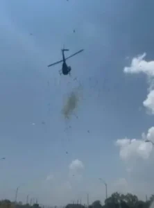De.ad man’s life savings dropped from a HELICOPTER