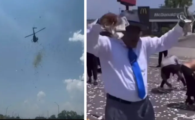 De.ad man’s life savings dropped from a HELICOPTER De.ad man’s life savings dropped from a HELICOPTER