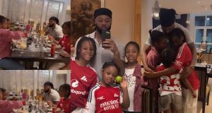 Flavour takes daughters on a date Flavour takes daughters on a date