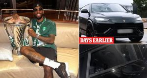 This is why I h@te London! Footballer Ivan Toney says after thieves broke into his Lamborghini