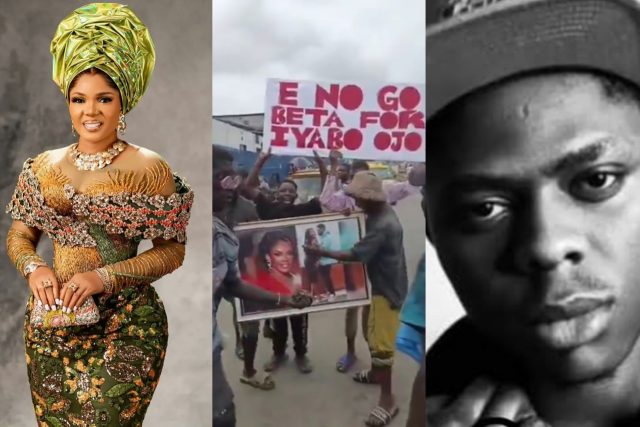Mohbad: Protesters revolt against Iyabo Ojo