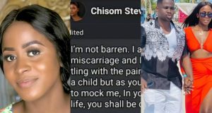 Actress, Chisom Steve fires back at troll asking if she’s barren Actress, Chisom Steve fires back at troll asking if she's barren
