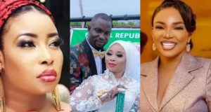 Lizzy Anjorin celebrates 5th wedding anniversary by dragging Iyabo Ojo Lizzy Anjorin accuses Iyabo Ojo on her 5th wedding anniversary