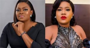 Funke Akindele, Toyin Abraham rekindle friendship Funke Akindele rekindles friendship with Toyin Abraham
