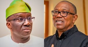 Peter Obi: Group wants US Embassy to impose Visa ban on Okpebholo and family