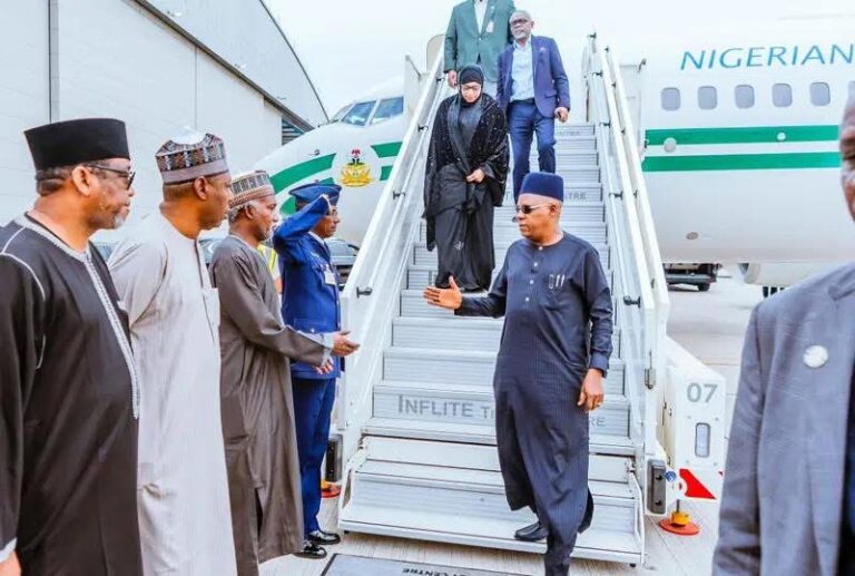 JUST IN: Shettima, Gbajamiala arrive London to return Buhari’s body him
