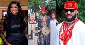 Judy Austin celebrates Yul Edochie’s Chieftaincy title Judy Austin celebrates Yul Edochie's Chieftaincy title