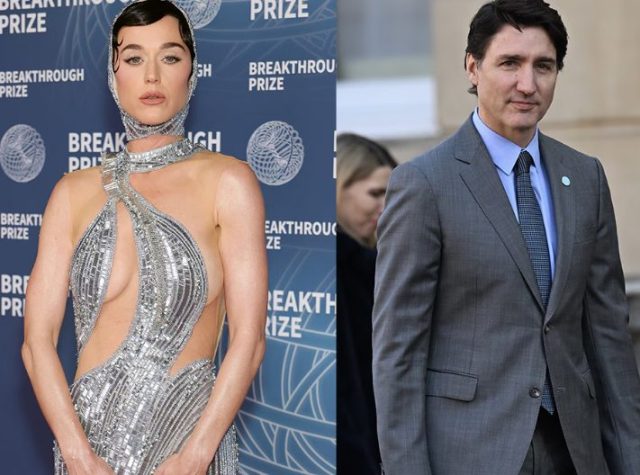 Katy Perry & Justin Trudeau step out for dinner